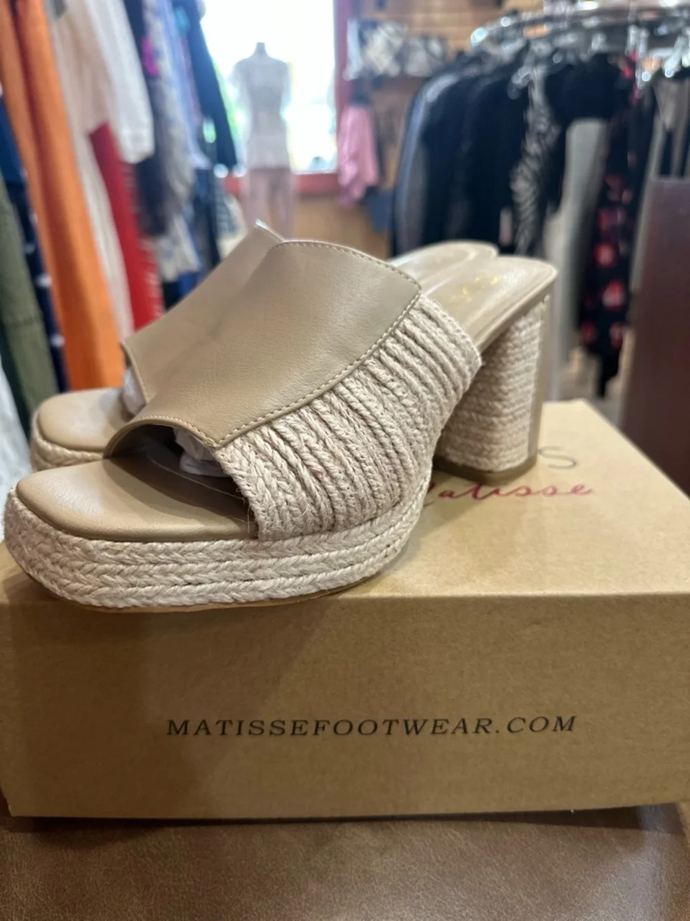 Coconuts by Matisse Beaufort Espadrille Slide Sandals NWT size 7 (quantity 2) - Picture 7 of 8